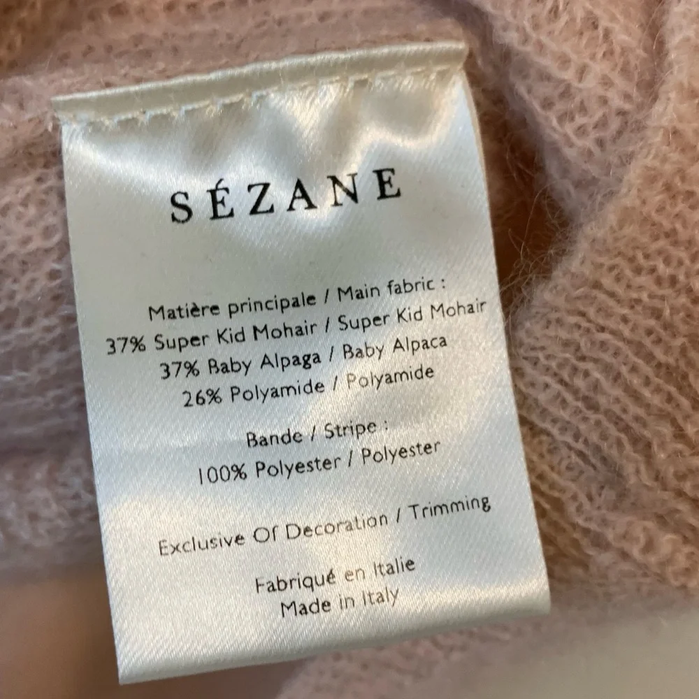 Sezane Pink Women's Sweater - Picture 4 of 8
